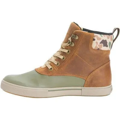 Xtratuf Men's Leather Lace 6" Waterproof Ankle Deck Work Boot -Tan- LAL700