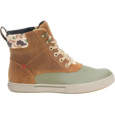 Xtratuf Men's Leather Lace 6" Waterproof Ankle Deck Work Boot -Tan- LAL700