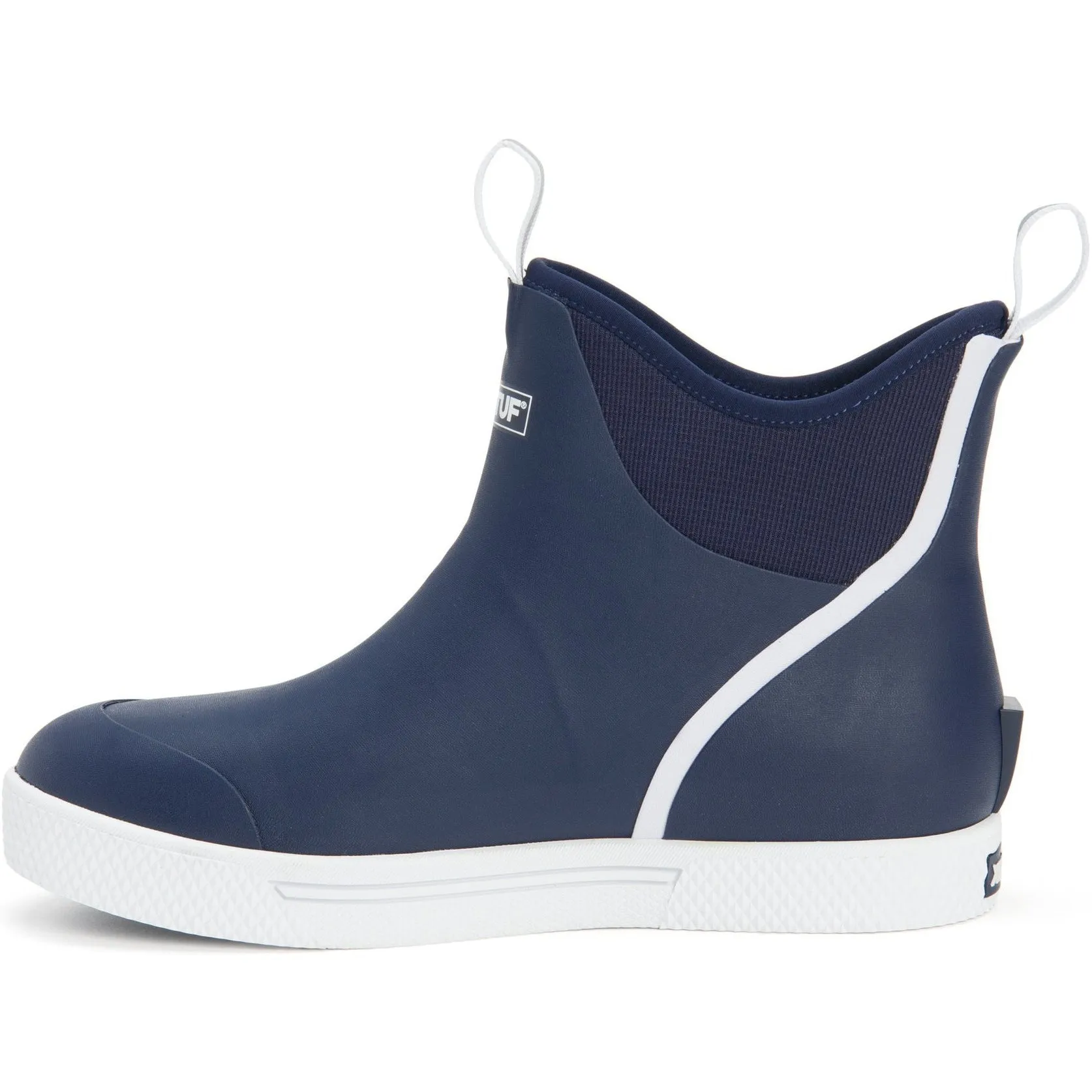 Xtratuf Men's Wheelhouse 6" Ankle Deck Waterproof Boot - Navy - XMW-201
