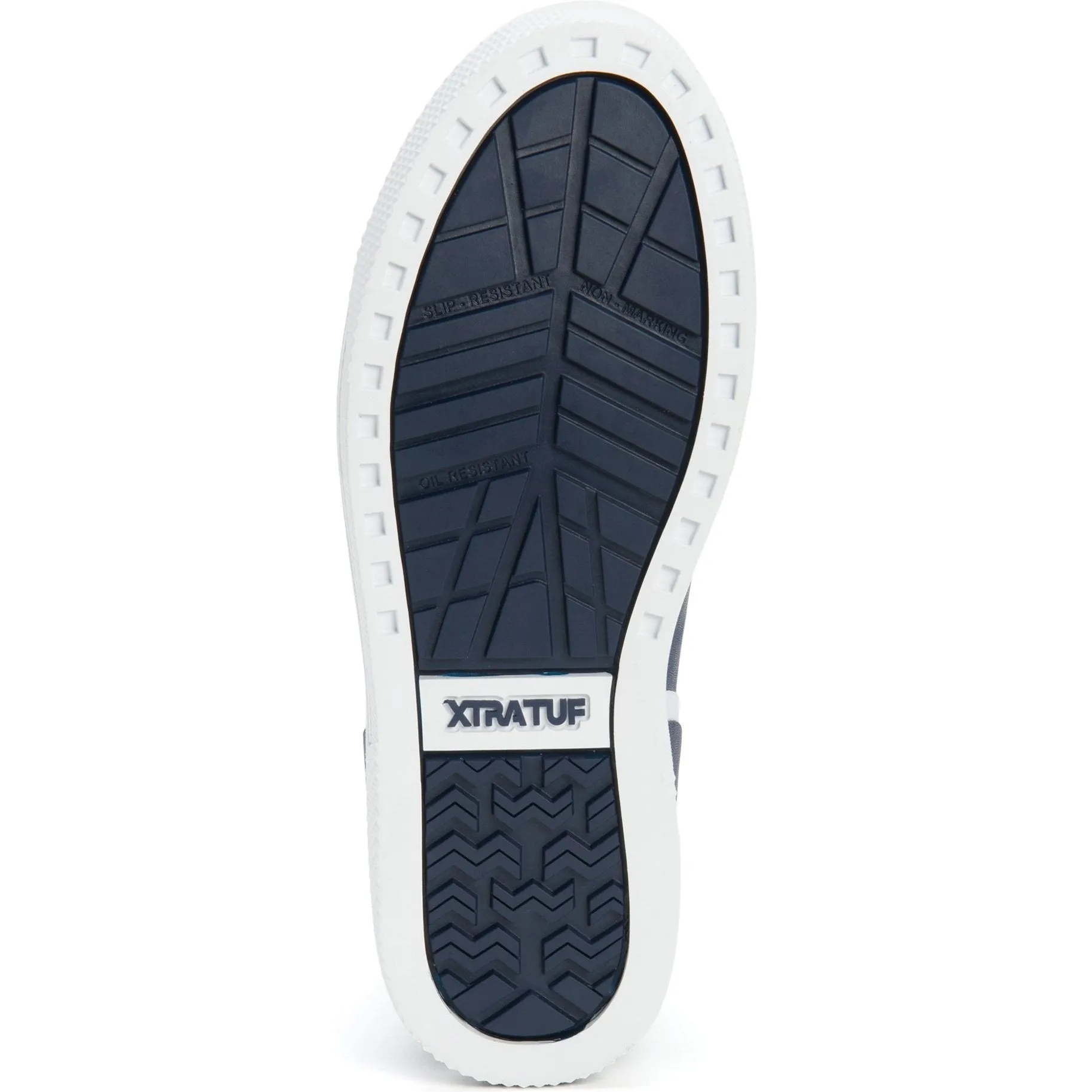 Xtratuf Men's Wheelhouse 6" Ankle Deck Waterproof Boot - Navy - XMW-201