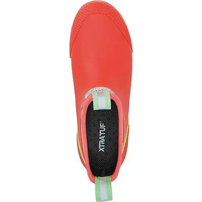Xtratuf Women's Ankle 6" Waterproof Slip Resist Deck Sport Boot -Pink- ADSW400