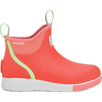 Xtratuf Women's Ankle 6" Waterproof Slip Resist Deck Sport Boot -Pink- ADSW400