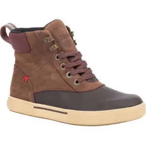 Xtratuf Women's Leather Lace 6" Waterproof Ankle Deck Work Boot -Brown- LALW900