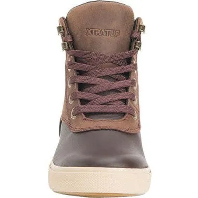 Xtratuf Women's Leather Lace 6" Waterproof Ankle Deck Work Boot -Brown- LALW900