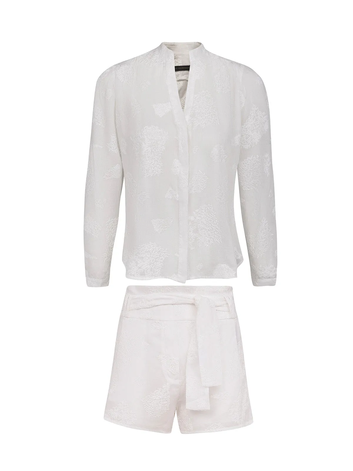 Yumi Long Sleeve Blouse-Mara Short ::RET