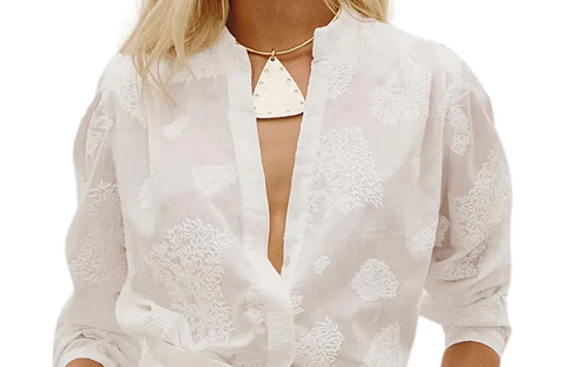Yumi Long Sleeve Blouse-Mara Short ::RET
